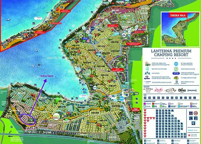 Luxuszelt Istra Sunny Tent In Lanterna Premium 4* *